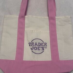 Pink and Cream Tote Bag